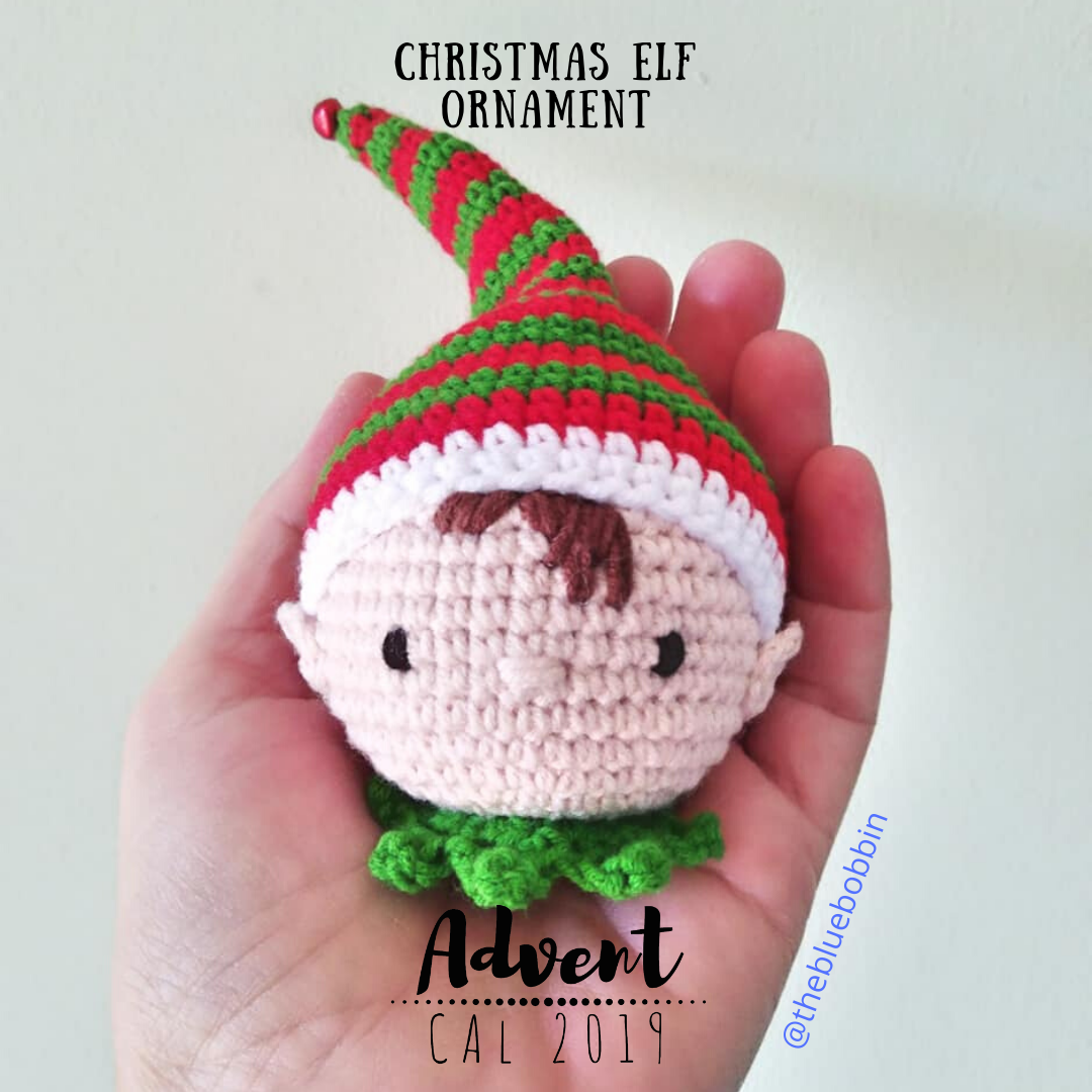 Christmas elf ornament